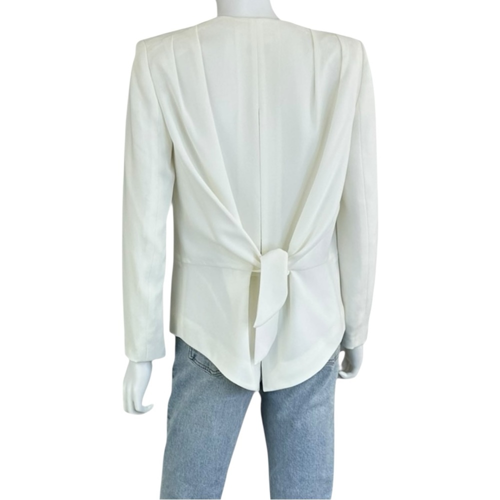 Club Monaco White Split Back Blazer Size S A0057 - Picture 3 of 12